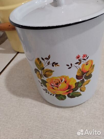 Бидоны эмалированные времен СССР от 100