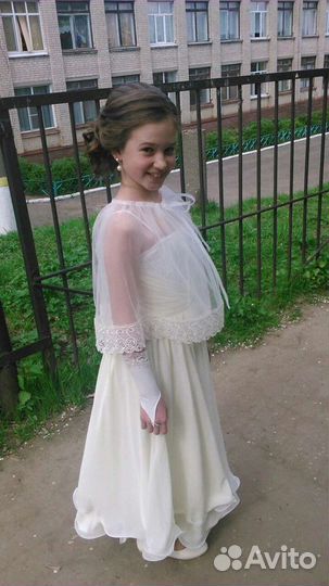 Платье для девочки на выпускной (10 лет)