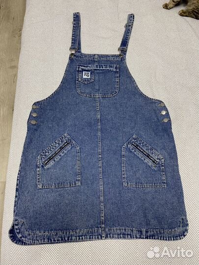 Джинсовый сарафан