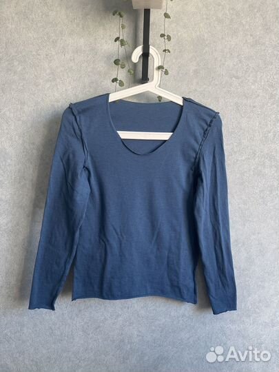 Лонгслив из тонкой кулирки 42