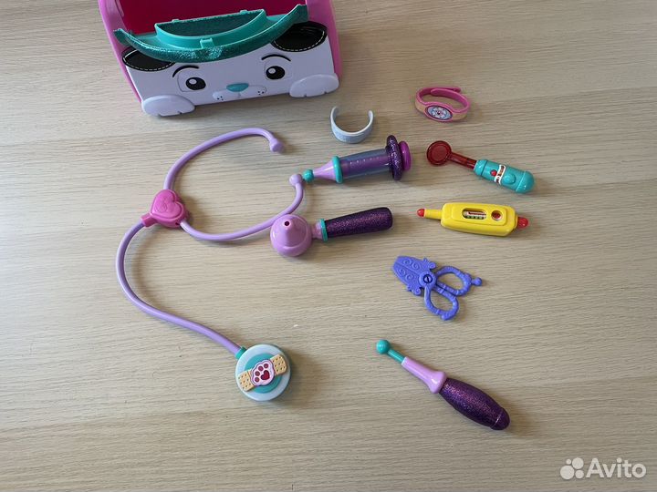 Чемоданчик доктора Плюшевой(игровой набор)