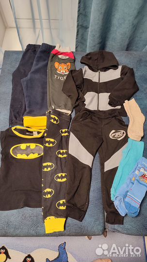 Большой пакет вещей на мальчика до 3 лет