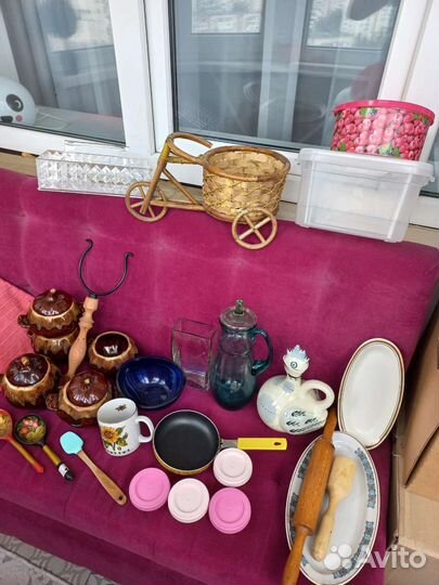 Огромный набор посуды