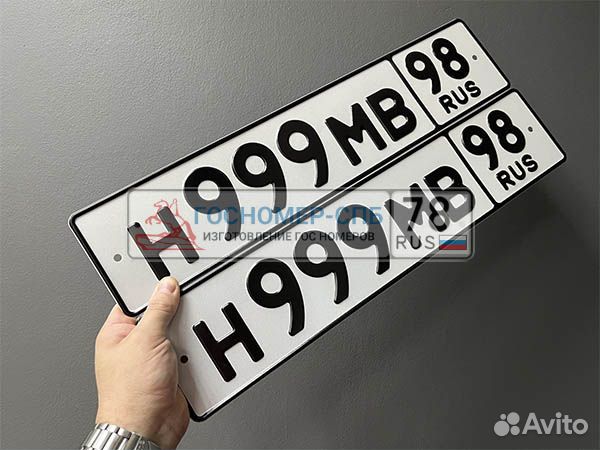 Дубликаты гос. номеров в Воронеже
