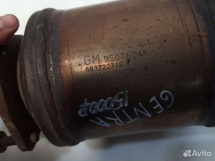 Выпускной коллектор катализатор Gentra