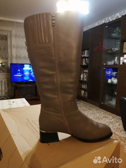 Сапоги женские зимние натуральная кожа