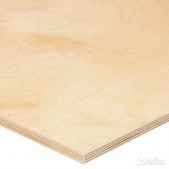 Фанера березовая 1525/1525 сорт II/III (мебельная)