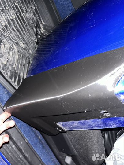 Накладки на задний бампер Subaru Impreza