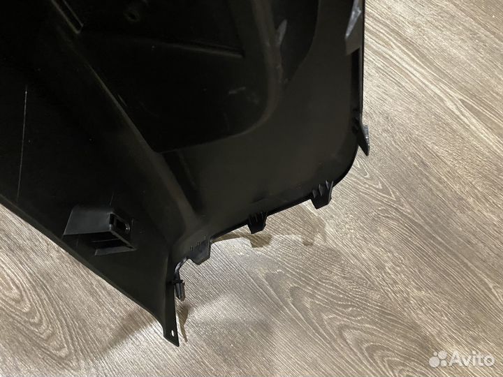 Kia Rio 4 накладка на задний бампер