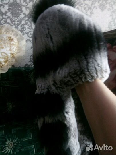 Шапка эскимоска меховая новая