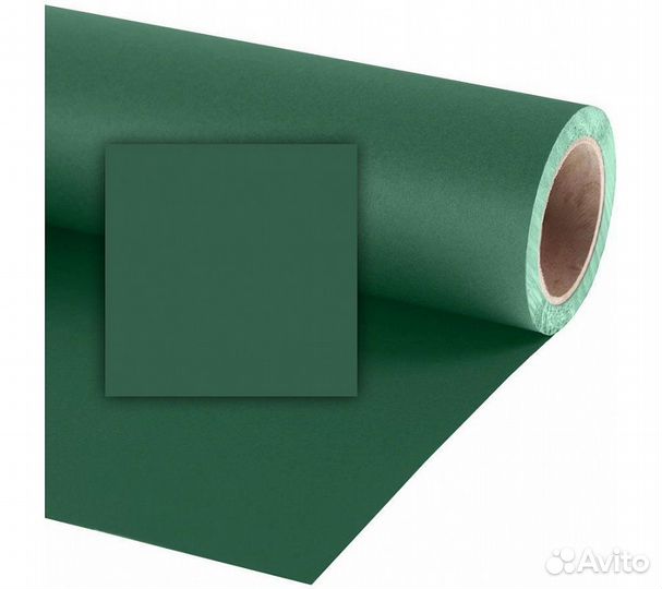 Фон бумажный Raylab 006 Dark Green Зеленый 2.72x11 м