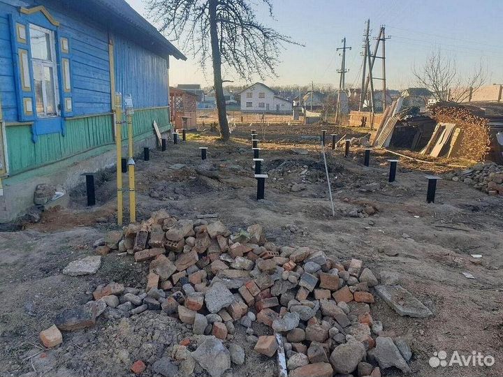 Винтовые сваи