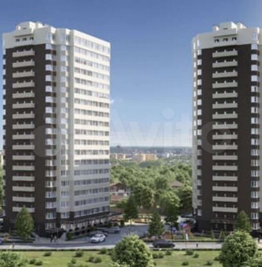 1-к. квартира, 44 м², 10/19 эт.