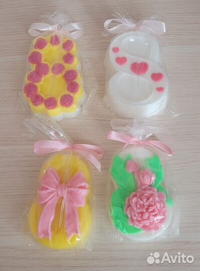 Букет цветов из мыла