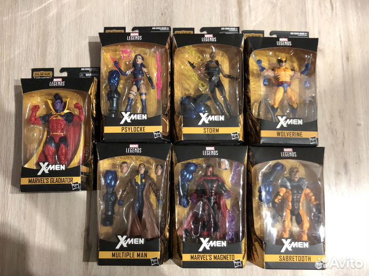 Marvel Legends Apocalypse BAF Complete