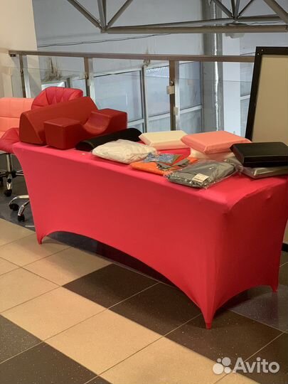 Чехол из бифлекса для кушетки