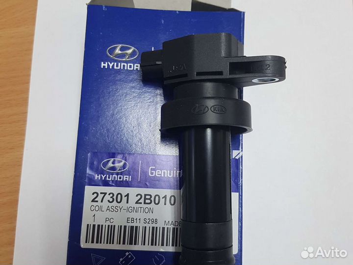 Новая катушка зажигания Hyundai Solaris оригинал