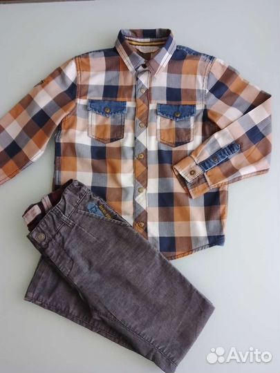 Рубашка и брюки 128