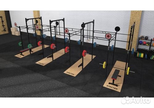 Функциональная рама, 9800х1800, чёрный