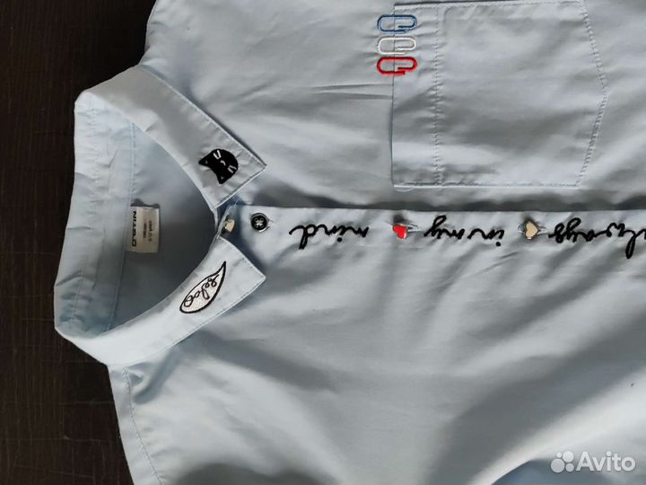 Рубашка школьная