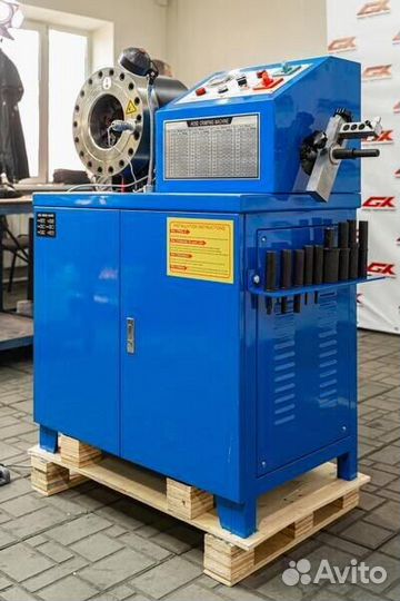 Обжимной и окорочный комбо станок для рвд. Арт.KS