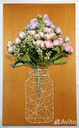 Стринг арт панно