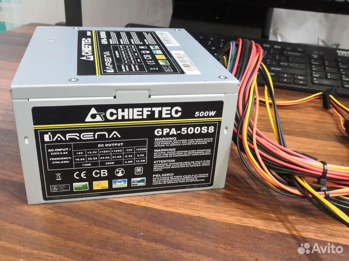 Блок питания chieftec iarena GPA-500S8
