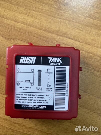 Видеопередатчик rush racing