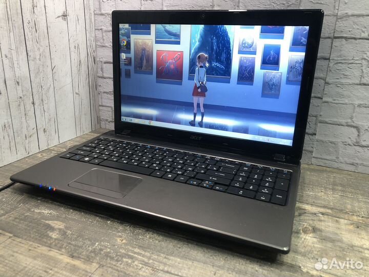 Быстрый ноутбук Acer A6/6gb/300gb