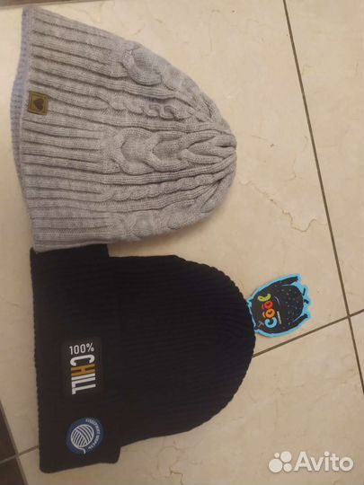 Шапки новые детские для мальчика шерсть