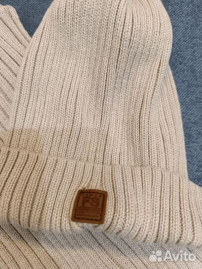 Комплект шапка, шарф