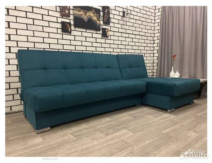 Диван Белиз с оттоманкой Velutta LUX 20