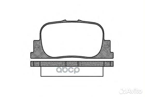 801 00 FDB1686D2187-01 колодки дисковые з To