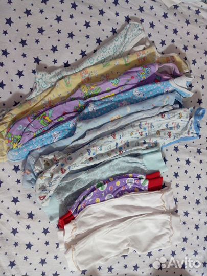 Детские вещи пакетом на мальчика 56-74 (0-9)