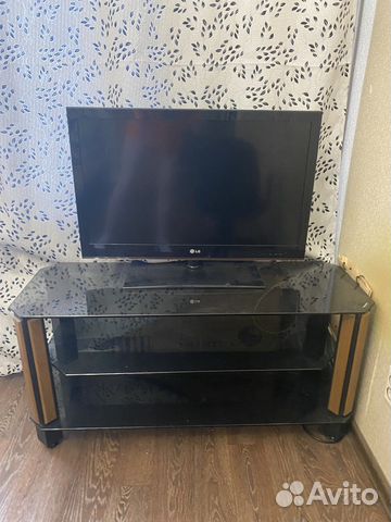 Стеклянная тумба