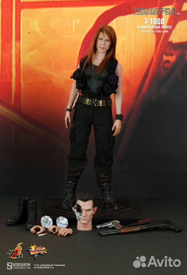 HOT toys MMS125 T-1000 sarah connor terminator 2
