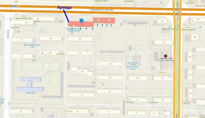 Торговая площадь, 50 м²