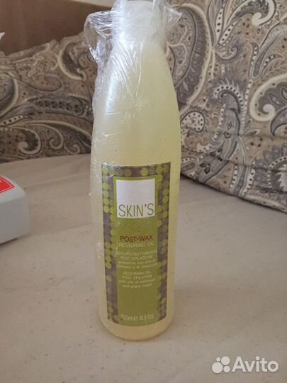 Восстанавливающее масло, тальк, салфетки Skin’s