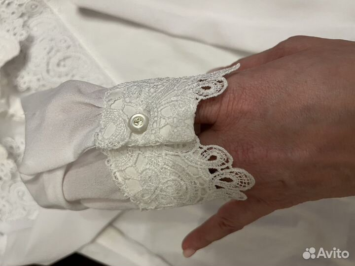 Блузка белая