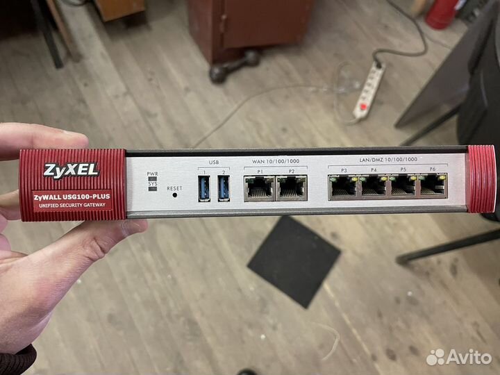 Маршрутизатор zyxel USG100, USG100-plus