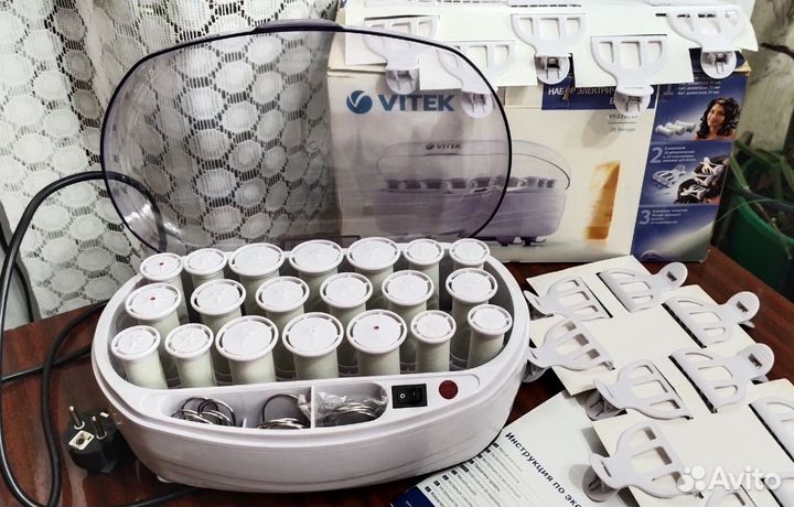 Электрические бигуди vitek