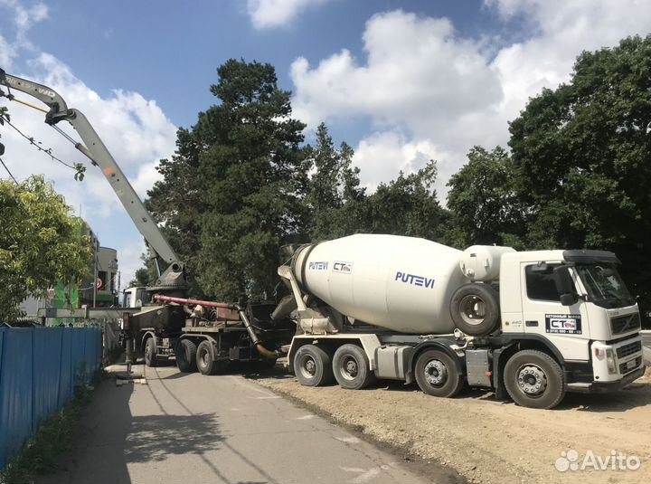 Бетон новый