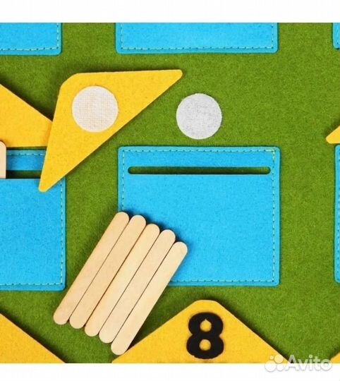 Развивающая игра на изучение цифр и счета