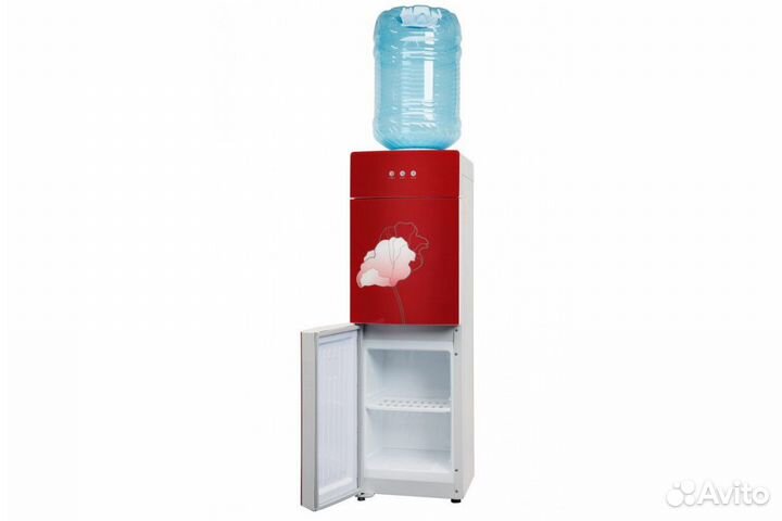 Кулер для воды SMixx 1238 L красный, компрессорный