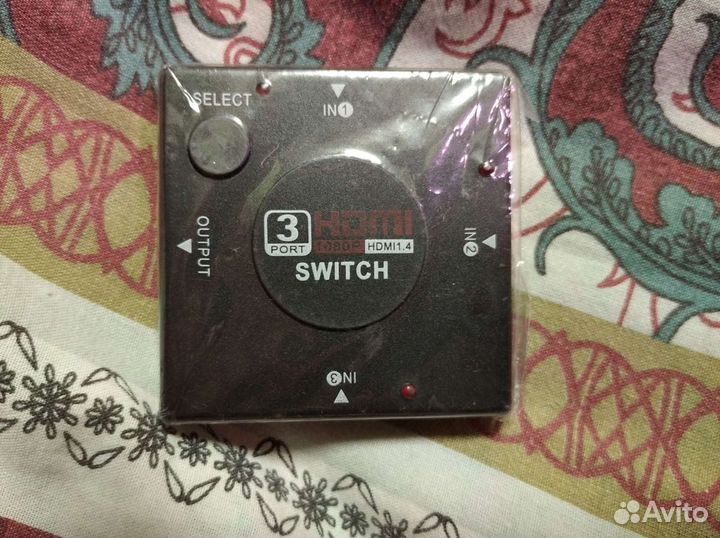 Switch, Переключатель hdmi 3 входа - 1 выход
