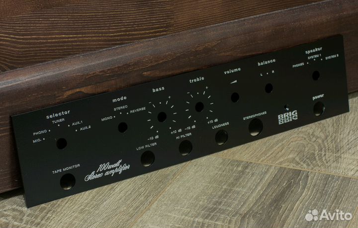 Бриг 001 панель