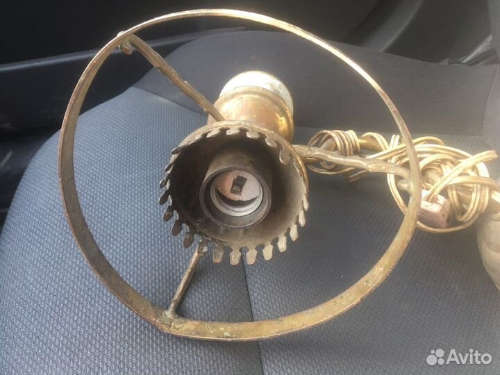 Настенный светильник, латунь