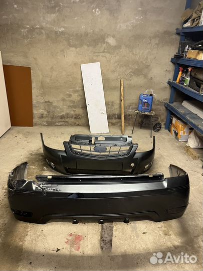 Бампер приора