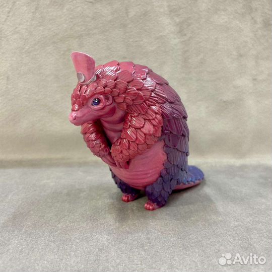 Панголин. 3d фигурка