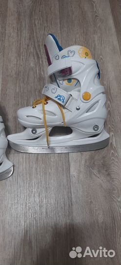 Коньки для девочки раздвижные 30-33р